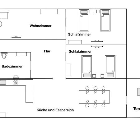 Moderne Ferienwohnung Klosterblick Guxhagen Eksteriør billede